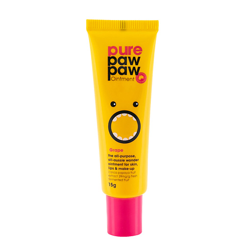 PURE PAW PAW PURE PAW PAW Бальзам для губ восстанавливающий с ароматом Виноградная газировка