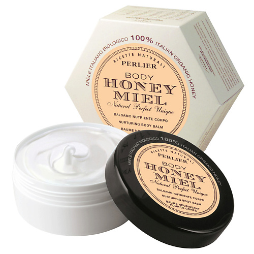 PERLIER Питательный бальзам для тела Honey Miel
