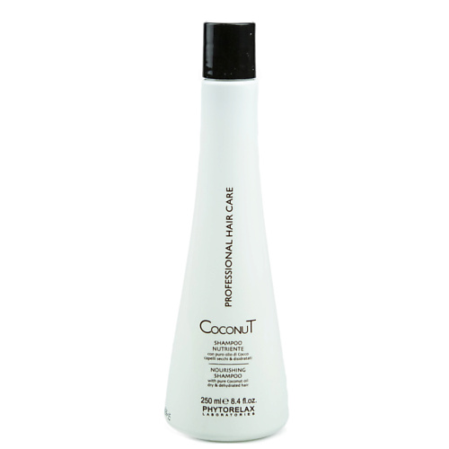 фото Phytorelax шампунь для волос питательный с маслом кокоса
