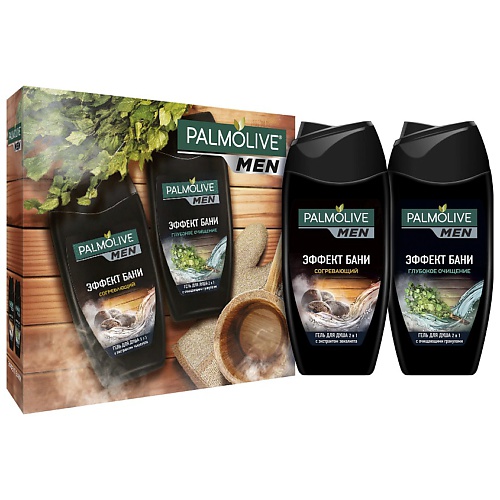 

PALMOLIVE Подарочный набор PALMOLIVE MEN "Эффект Бани"