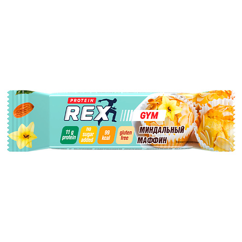 Здоровое питание PROTEIN REX Батончик с высоким содержанием протеина со вкусом 