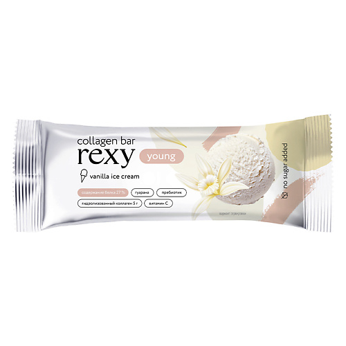 PROTEIN REX Батончик с высоким содержанием белка со вкусом «Ванильное Мороженое» protein rex батончик с высоким содержанием белка со вкусом ванильное мороженое