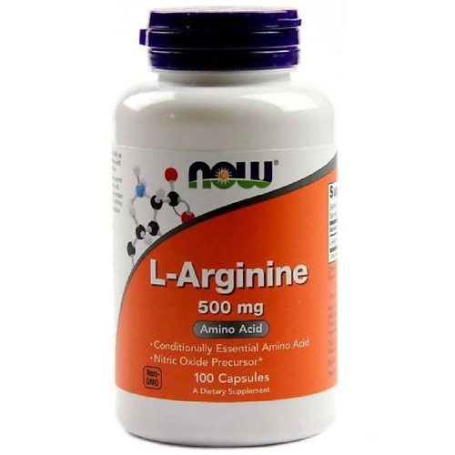 NOW L-Аргинин 630 мг
