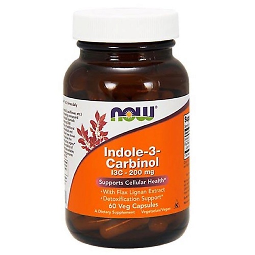NOW Антиоксидант Индол-3-Карбинол 580 мг