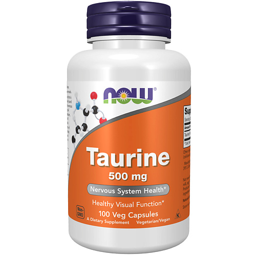 NOW Таурин 750 мг