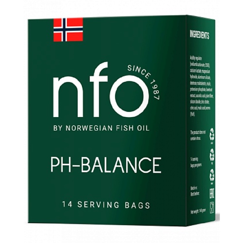 

NORVEGIAN FISH OIL pH-баланс порошок