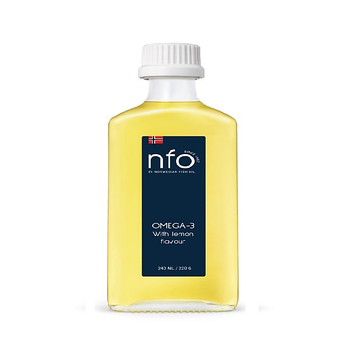 NORVEGIAN FISH OIL Омега-3 со вкусом лимона