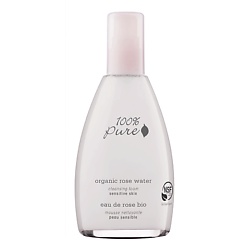100 PURE Пенка для умывания органическая Organic Rose Water Sensitive Skin Collection 2980₽