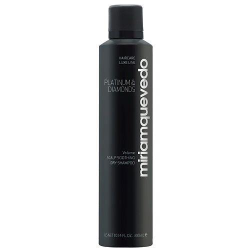 MIRIAM QUEVEDO Успокаивающий бриллиантовый сухой шампунь-люкс Platinum  Diamonds Scalp Soothing Dry Shampoo