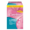 CAREFREE Салфетки Супертонкие Cotton feel ароматизированные в индивидуальной упаковке