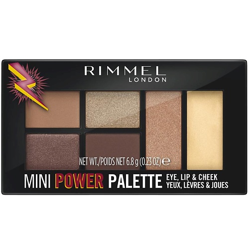 фото Rimmel универсальная палетка mini power palette