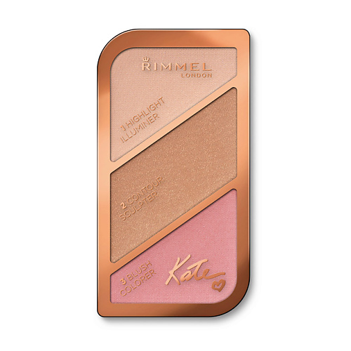 RIMMEL Палетка для лица Kate Face Sculpting