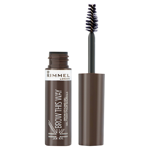 RIMMEL Гель для бровей и ресниц Brow This Way