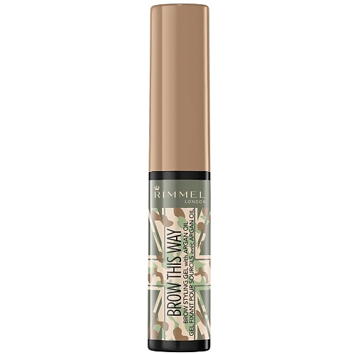 RIMMEL Гель для бровей и ресниц Brow This Way Camouflage