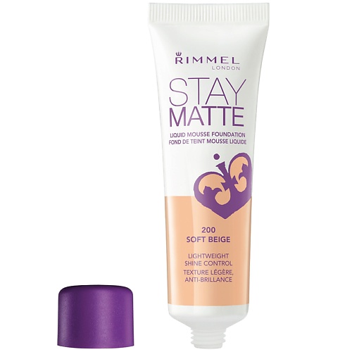 

RIMMEL Тональный мусс Stay Matte