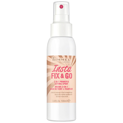 RIMMEL Спрей для фиксации макияжа Insta Fix&Go