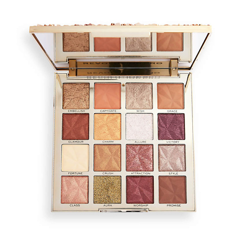 

REVOLUTION PRO Палетка теней для век ULTIMATE CRYSTAL PALETTE Adorned