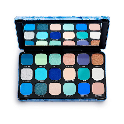 REVOLUTION MAKEUP Палетка теней для век FOREVER FLAWLESS Ice