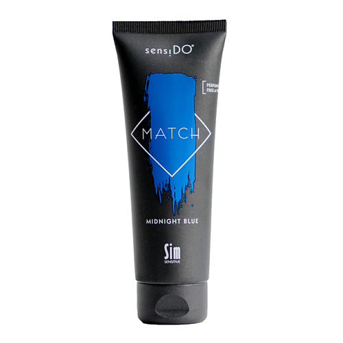 SENSIDO MATCH Оттеночный бальзам для волос синий Match Midnight Blue