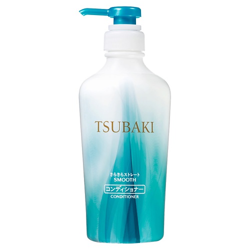 фото Tsubaki кондиционер для волос гладкие и прямые smooth & straight
