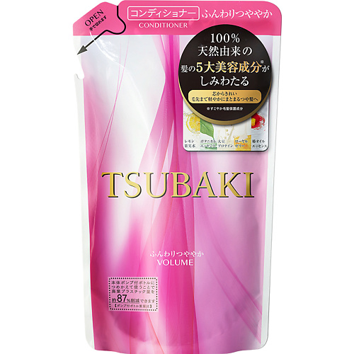 TSUBAKI Кондиционер для волос Объемные и блестящие VOLUME  SHINE