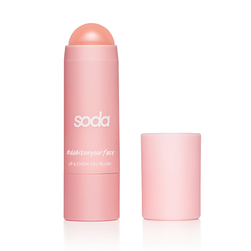 

SODA LIP & CHEEK GEL BLUSH #debitonyourface ПОМАДА+РУМЯНА В СТИКЕ