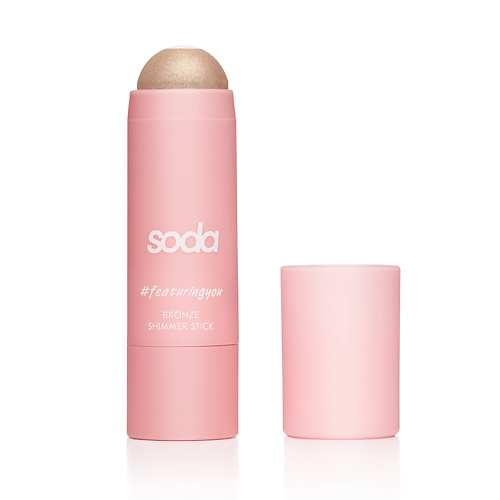 SODA BRONZE SHIMMER STICK #featuringyou БРОНЗАТОР В СТИКЕ