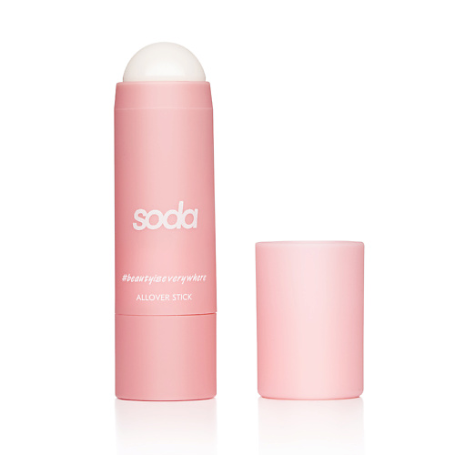 Хайлайтеры SODA ALLOVER STICK #beautyiseverywhere ОЛОВЕР В СТИКЕ