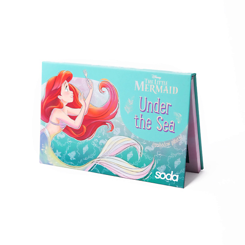 SODA Палетка теней UNDER THE SEA EYESHADOW PALETTE #exploretheocean