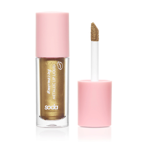 

SODA METALLIC LIP LIQUID #mermazing ЖИДКАЯ ПОМАДА С МЕТАЛЛИЧЕСКИМ ЭФФЕКТОМ