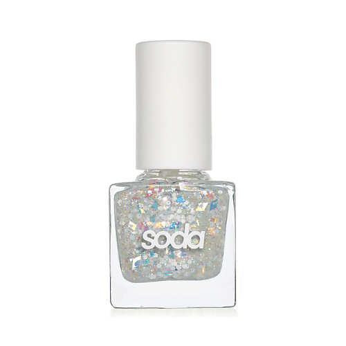 SODA GLITZY NAILS #allthatglitters ЛАК ДЛЯ НОГТЕЙ