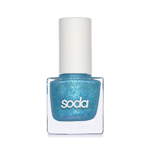 SODA GLITZY NAILS #allthatglitters ЛАК ДЛЯ НОГТЕЙ