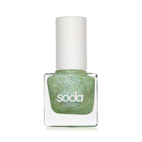 SODA GLITZY NAILS #allthatglitters ЛАК ДЛЯ НОГТЕЙ