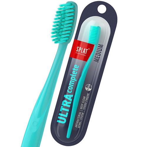 Купить SPLAT Инновационная зубная щетка SPLAT Professional ULTRA COMPLETE, средняя, цвет в ассортименте