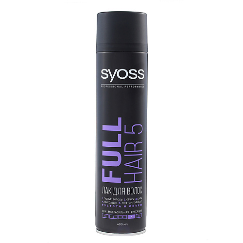 

SYOSS Лак для волос Full Hair 5 Густота и Объем