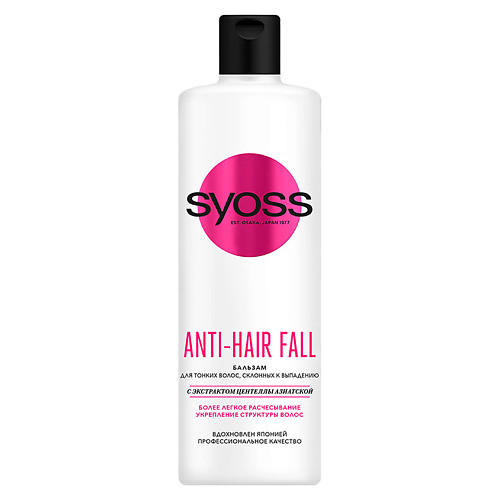 фото Syoss бальзам для тонких волос, склонных к выпадению anti-hair fall