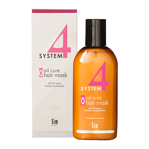 SYSTEM4 Терапевтическая пилинговая маска О для глубокого очищения Oil Cure Hair Mask System 4