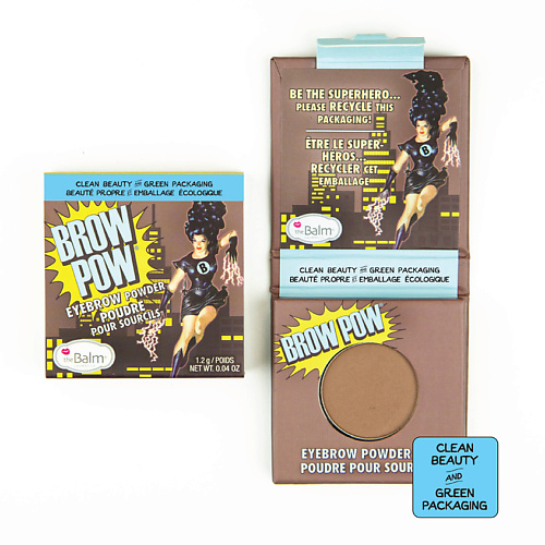 Для бровей THEBALM Пудра-тени для бровей BrowPow