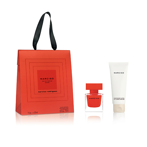 NARCISO RODRIGUEZ Набор Narciso Rouge narciso rodriguez narciso rouge eau de toilette 90