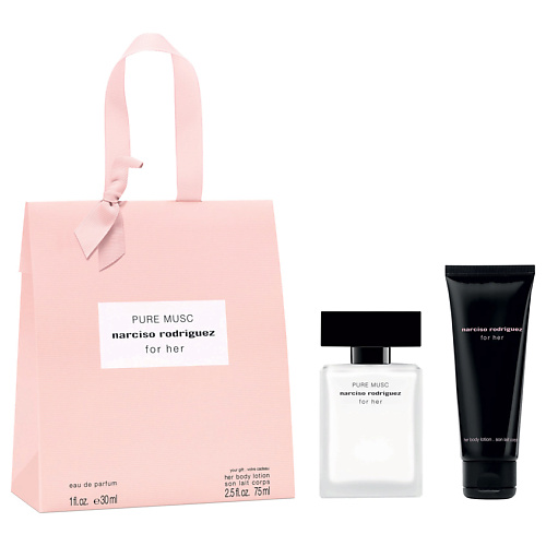 NARCISO RODRIGUEZ Набор FOR HER PURE MUSC narciso rodriguez for her fleur musc eau de toilette florale 50