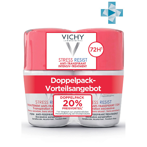 

VICHY Набор Дезодорант анти-стресс от избыточного потоотделения с защитой 72 часа