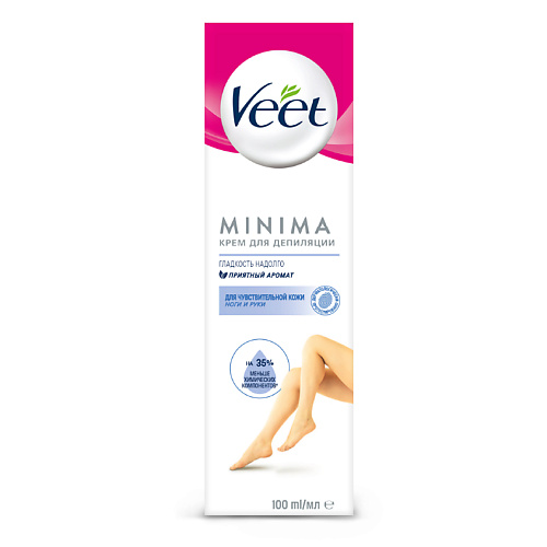 фото Veet крем для депиляции для чувствительной кожи minima