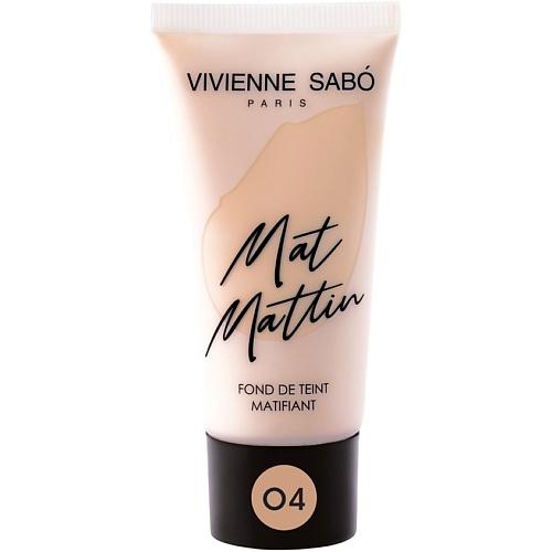 Тональные средства VIVIENNE SABO Матирующий тональный крем Mat Mattin ...