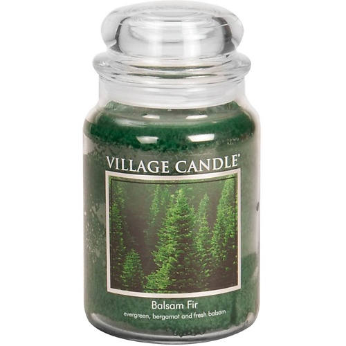 

VILLAGE CANDLE Ароматическая свеча "Balsam Fir", большая