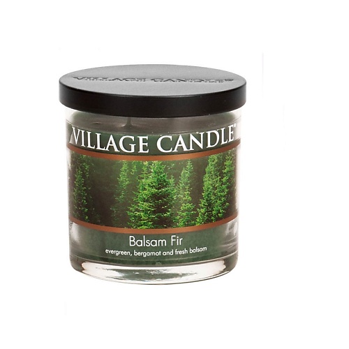 

VILLAGE CANDLE Ароматическая свеча "Balsam Fir",стакан, маленькая