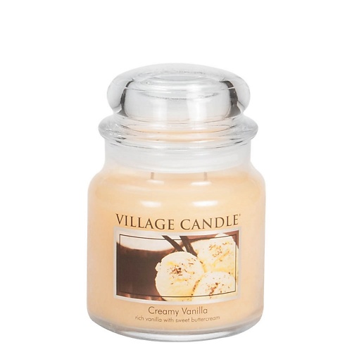

VILLAGE CANDLE Ароматическая свеча "Creamy Vanilla", средняя