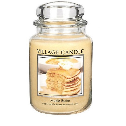 

VILLAGE CANDLE Ароматическая свеча "Maple Butter", большая