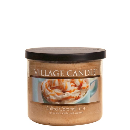 

VILLAGE CANDLE Ароматическая свеча "Salted Caramel Latte" чаша, средняя
