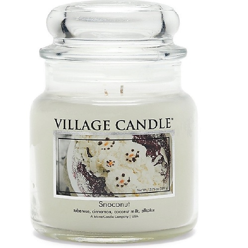 VILLAGE CANDLE VILLAGE CANDLE Ароматическая свеча Snoconut, средняя