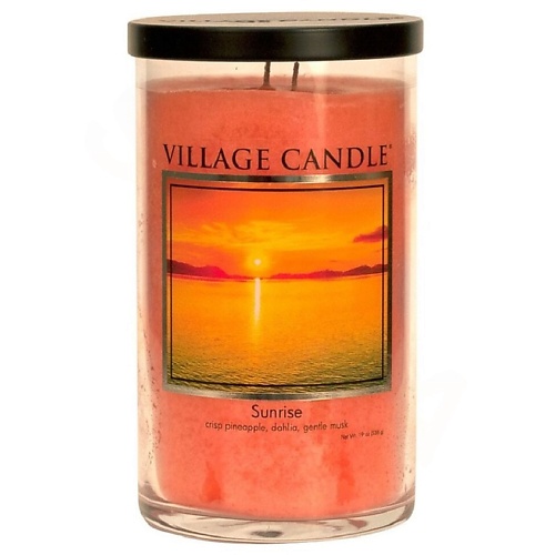VILLAGE CANDLE VILLAGE CANDLE Ароматическая свеча Sunrise, стакан, большая 